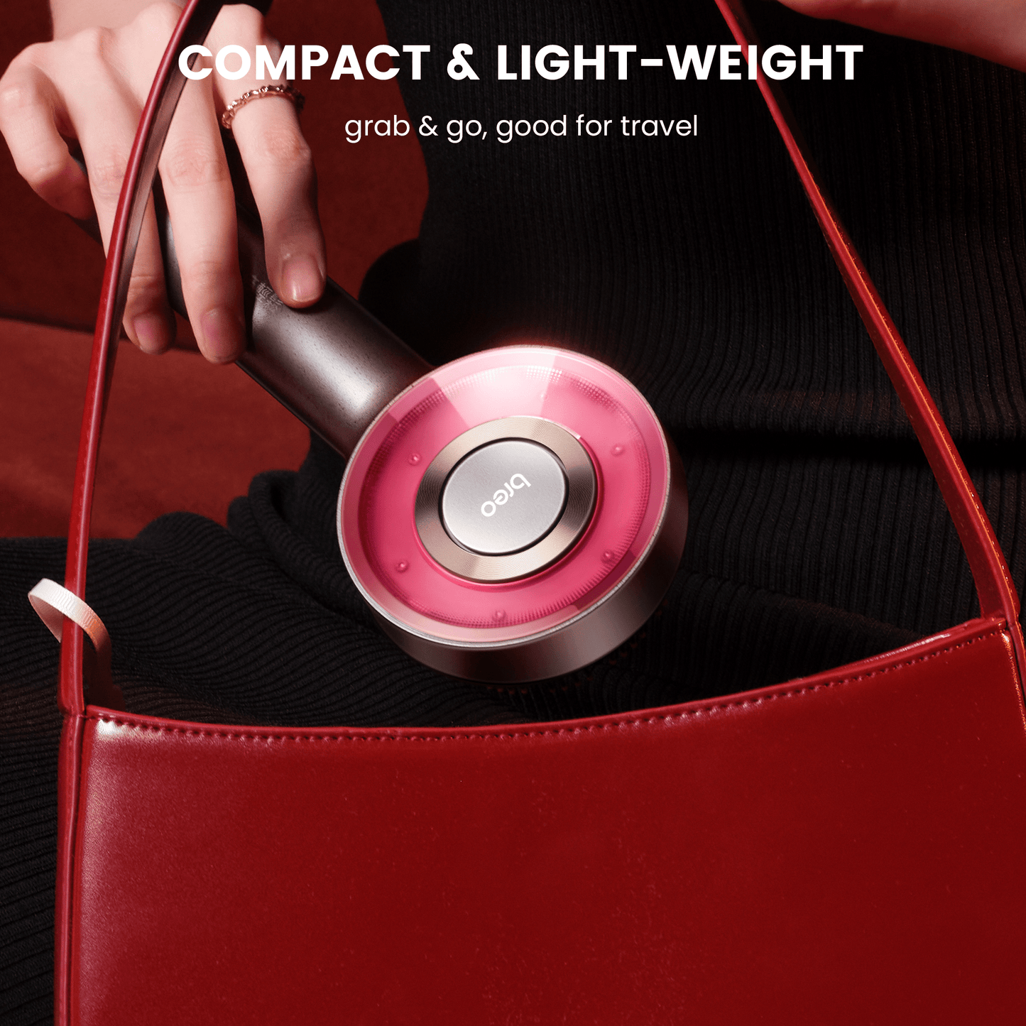 Scalp Massager Brush with Red Light Therapy for Hair Health