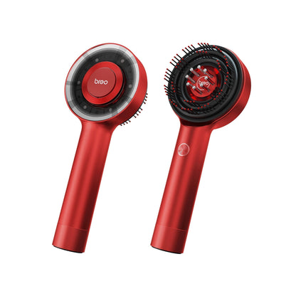Scalp Massager Brush with Red Light Therapy for Hair Health