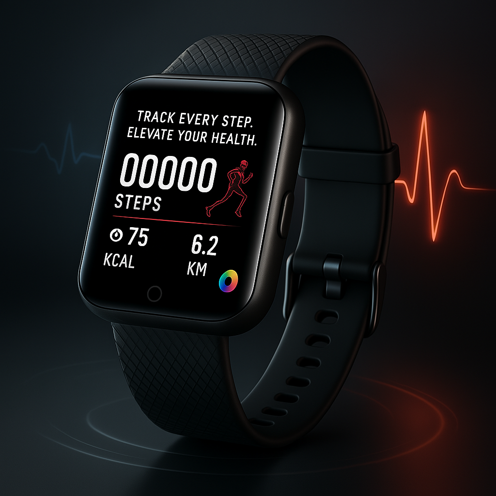 Smart Fitness Watch with Health Tracking, Bluetooth Connectivity and Multi-Sport Modes – Unisex Design Fitness Tracker Watch 3