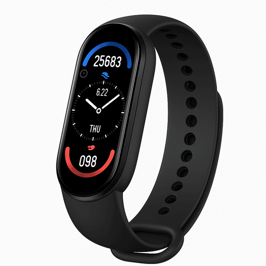 Smart Fitness Watch with Heart Rate & Blood Pressure Monitoring – Waterproof Fitness Tracker for Men and Women 0