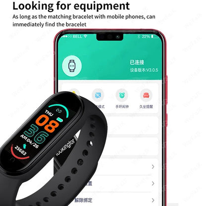 Smart Fitness Watch with Heart Rate & Blood Pressure Monitoring – Waterproof Fitness Tracker for Men and Women 3