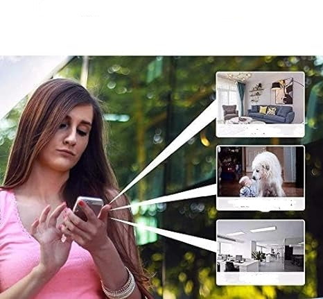 Wireless 1080p WiFi Security Camera for Home Security – Indoor/Outdoor Use with Smart Home Integration 1