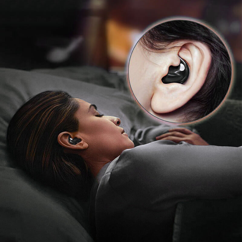 Wireless Bluetooth Earplugs for Sleeping – Noise Cancelling, Comfortable Fit, Lightweight Design with 24-Hour Battery Life 1