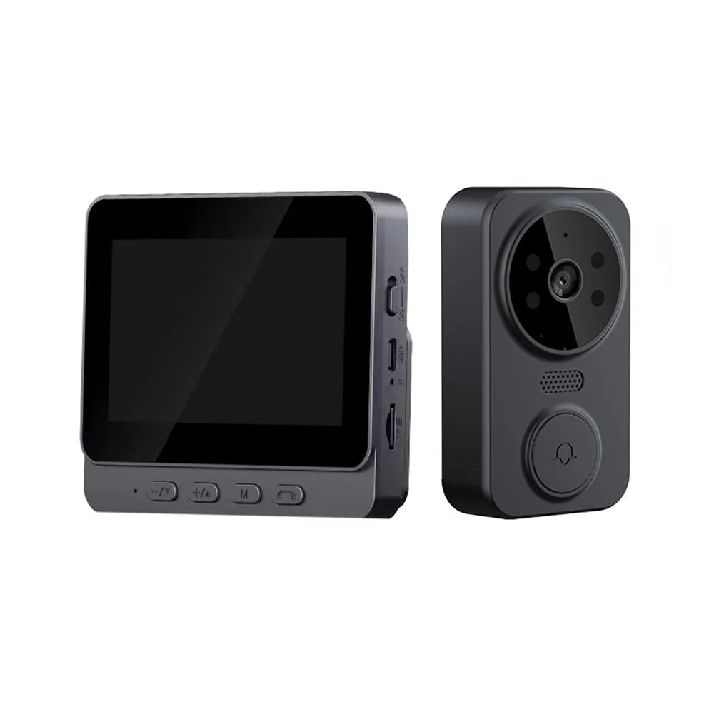 Wireless Video Doorbell Camera with 4.3-Inch Screen, Night Vision, Motion Detection – Smart Home Security Solution 2