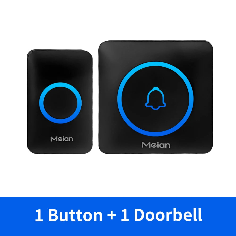 Wireless Waterproof Doorbell with 60 Chimes, Adjustable Volume, Long Range Up to 1000 ft for Smart Home Security 12