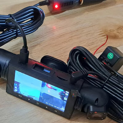 4K HD Dash Cam Front and Rear with Night Vision